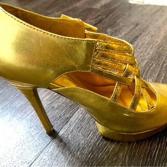 Wild Rose gold heels - Picture 6 of 9